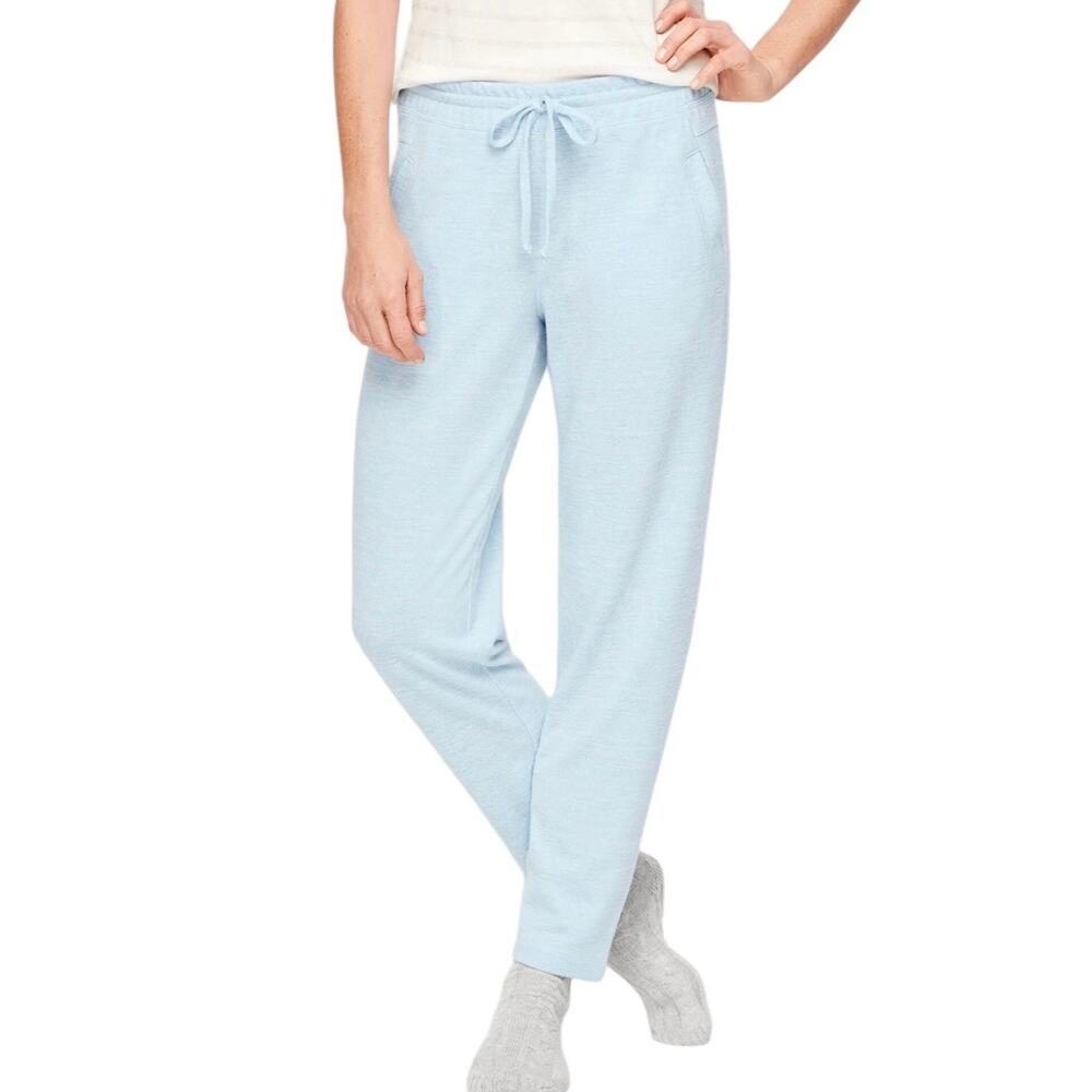 Talbots Petites Blue Brush Melange Cinched Cardigan & Pants LP L - Picture 8 of 10